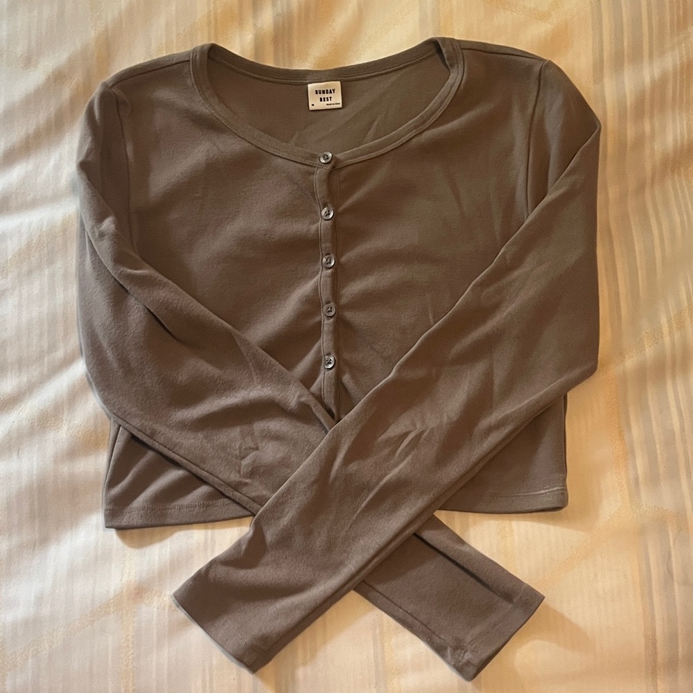 Sunday Best Button-Up Top